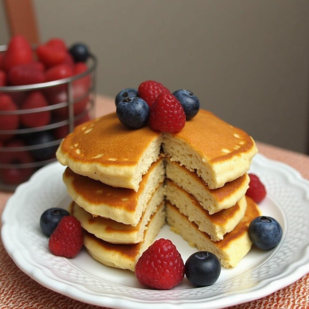Why is milk important for pancakes?
