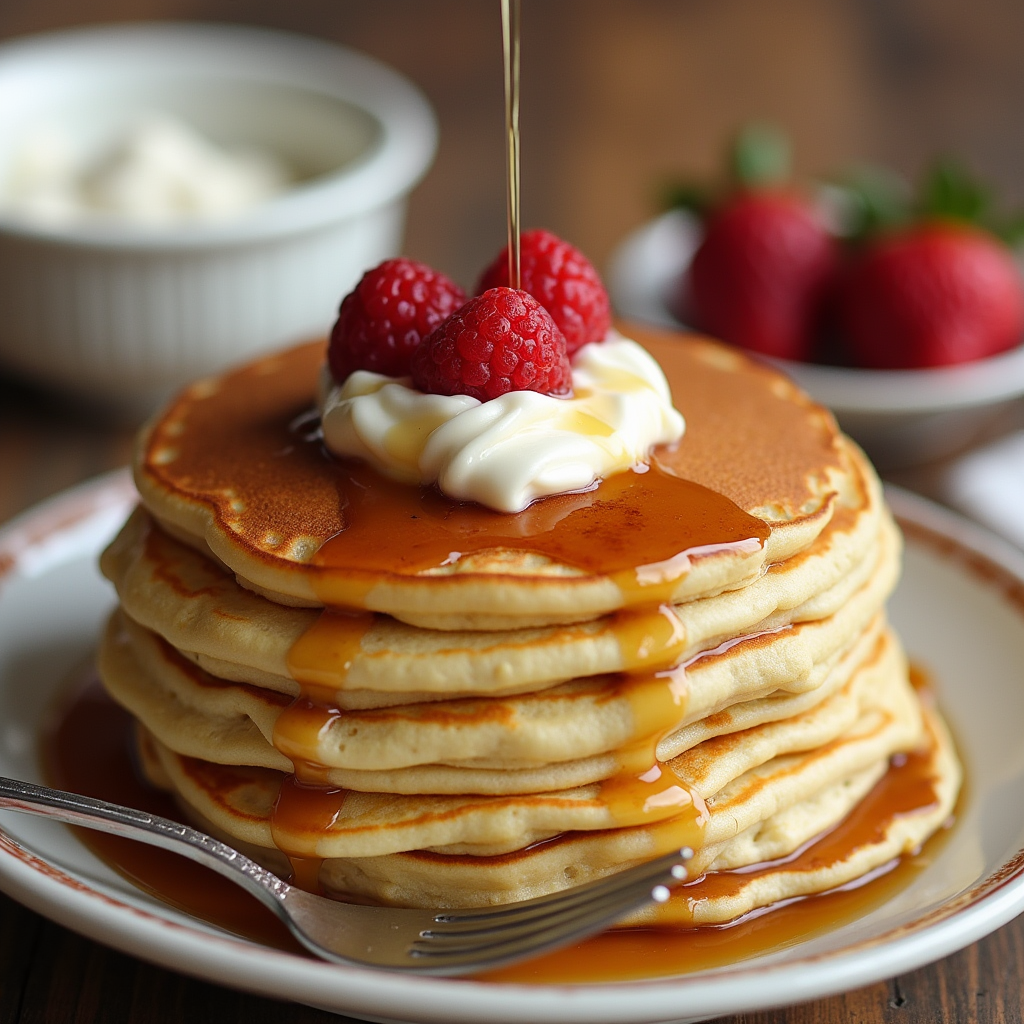 Can you use water instead of milk for pancakes?
