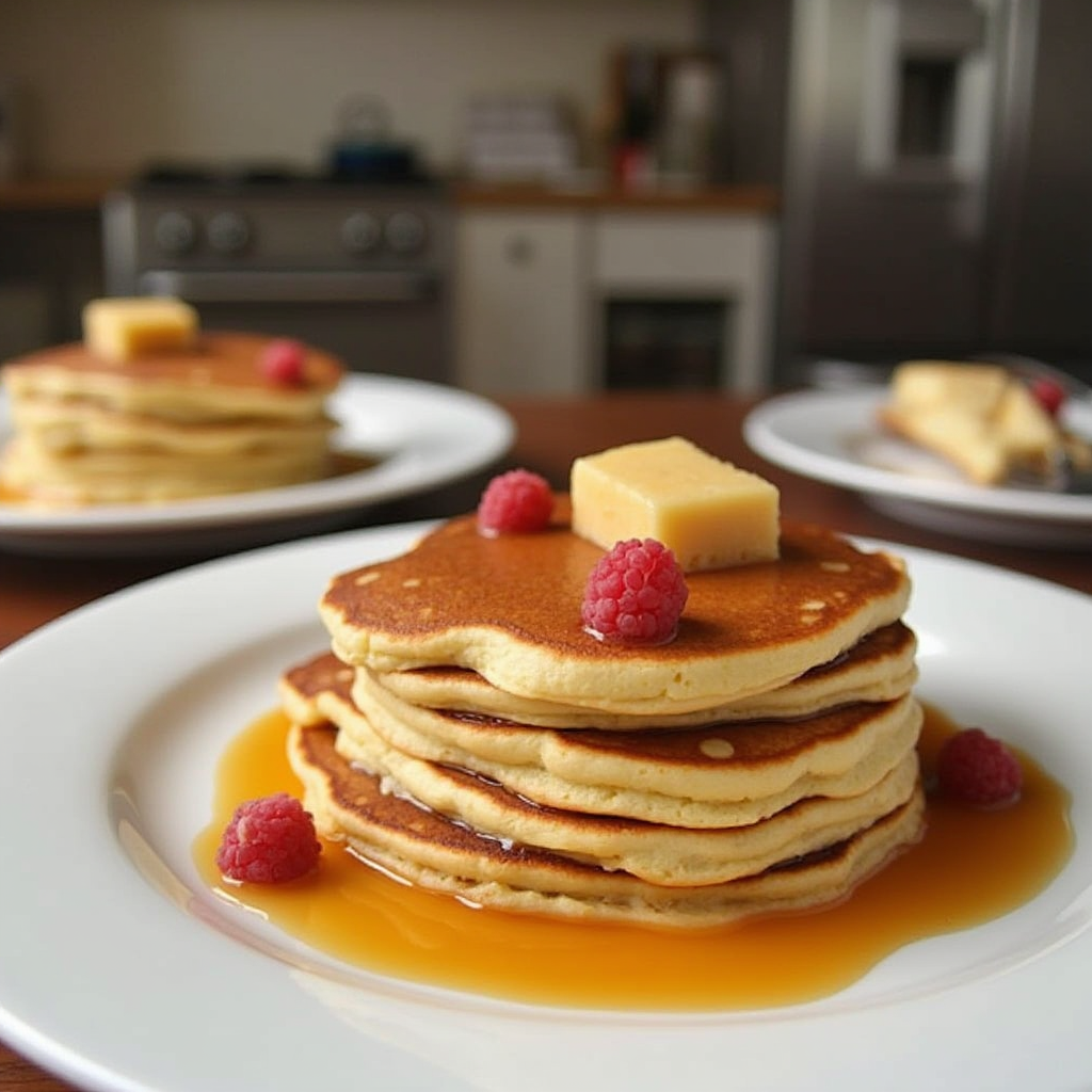 Can I use yogurt instead of milk in pancakes?